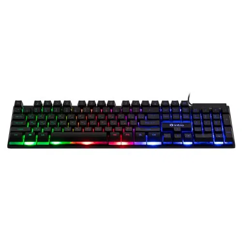 Клавиатура KG380 игровая проводная с подсветкой черн. Intro Б0056138