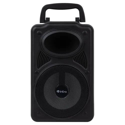 Колонка портативная BRW440 bluetooth беспроводная с микрофоном акустическая черн. Intro Б0057183