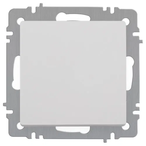 Выключатель 1-кл. СП Accent 6-101-01 10А IP20 250В AL/CU бел. Intro Б0063469