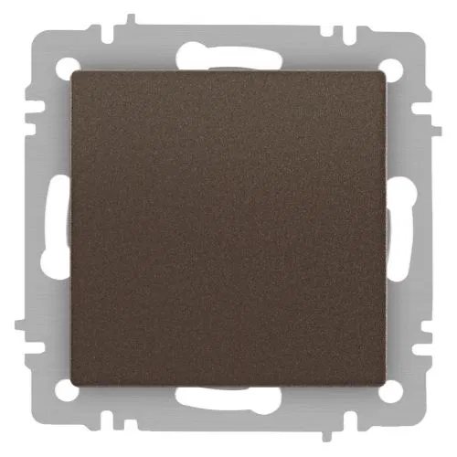 Кнопка Accent 6-109-08 10А-250В IP20 СУ бронза Intro Б0063619