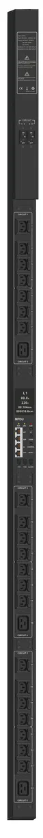 ITK ADMIN PDU с мониторингом PV1212 1Ф 32А 21С13 3С19 кабель 3м IEC60309 AN-PM13-24-21C13-03C19-41