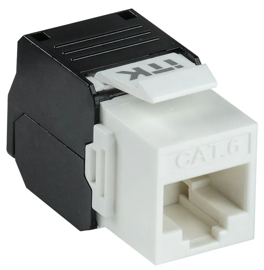ITK Модуль Keystone Jack кат.6 UTP без инструмента TOOLLESS 180град CS1-1C06U-T2