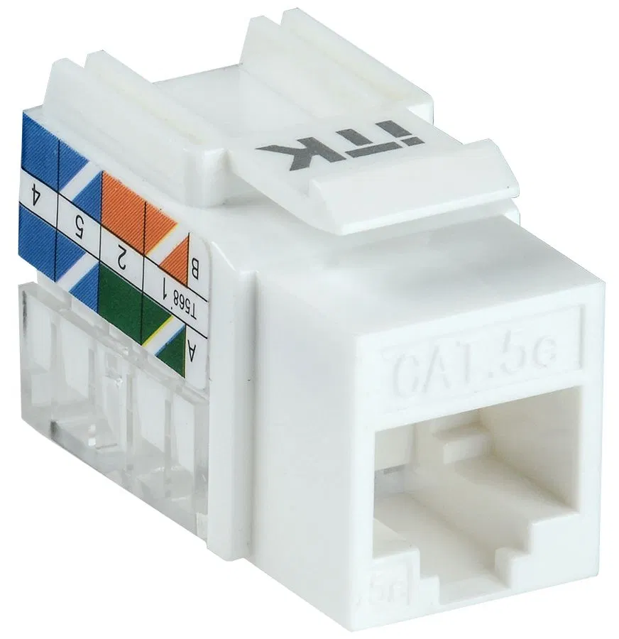 ITK Модуль Keystone Jack кат.5E UTP 110 IDC 90град CS1-1C5EU-11