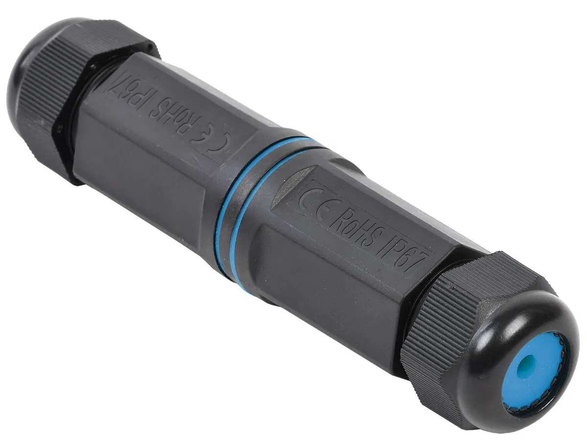 ITK Проходной адаптер кат.6 FTP тип RJ45-RJ45 с защитой IP67 CS70-1C06F-IP67