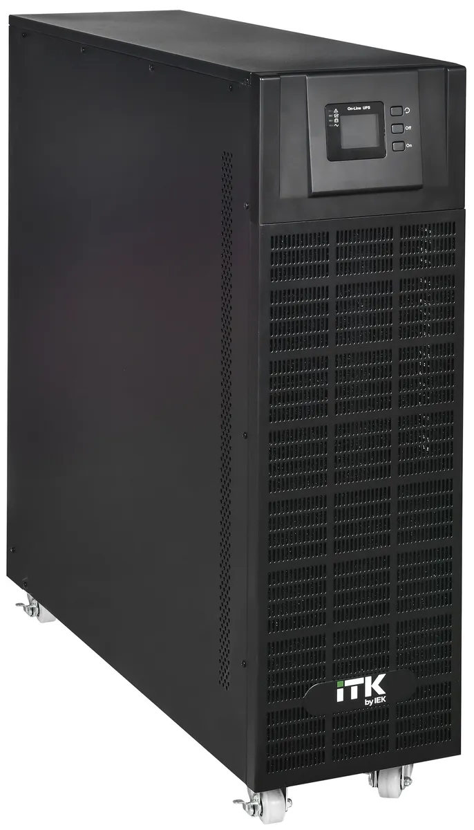 ITK ELECTRA OB ИБП Онлайн 10кВА/10кВт трехфазный моноблок LCD RS232 USB с АКБ 40х9AH