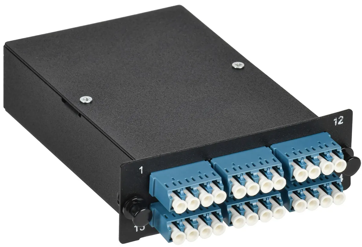 ITK Кассета для кросса ST OS2 MPO female 6хLC-quad (24 ОВ)