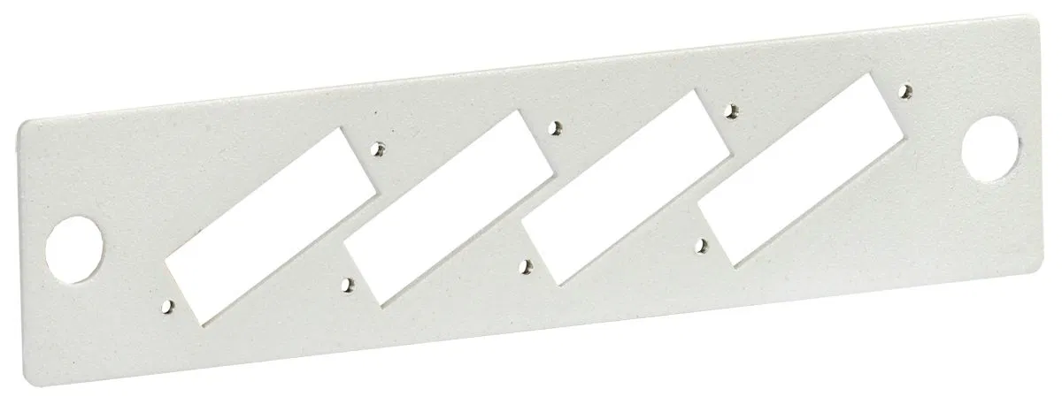 ITK Panel for 4 optical adapters (SC-Duplex in 19" cross) FOBX-P8-SCDX