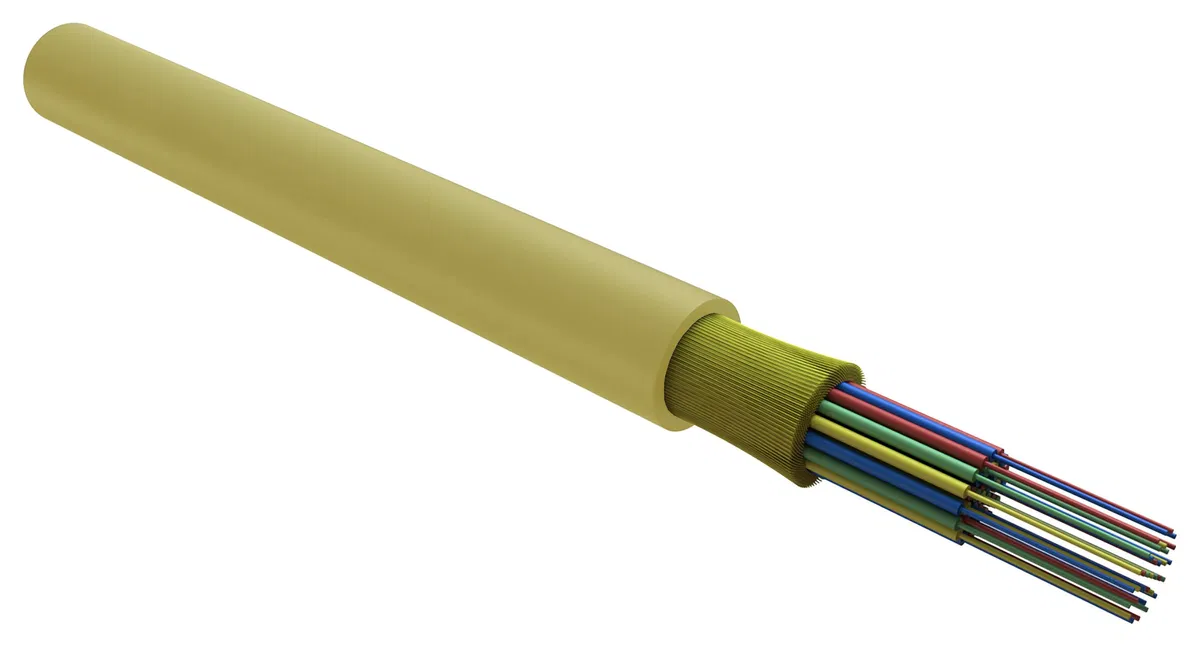 ITK Optical cable FOC92-D-IN24-HF нг(A)-HF distribution OS2 9/125 24 fibers 1000m FOC92-D-IN24-HF-1000