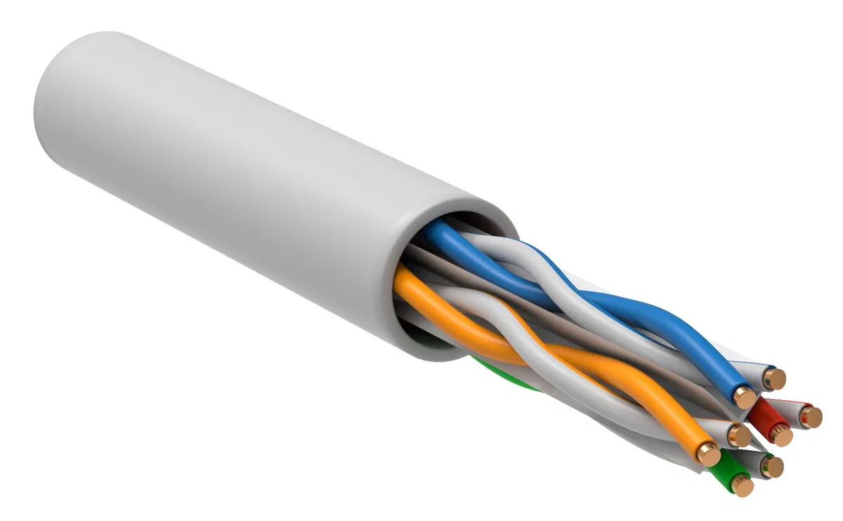 ITK 双绞线 U/UTP Cat.6 4х2x0.57 PVCLS нг(А)-LSLTx 白色 (305m) РФ/T LC1-C604-128-T-P-R