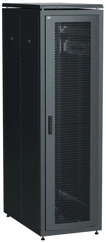 Шкаф сетевой LINEA N 19дюйм 33U 600х1000мм перфорир. передн. дверь черн. ITK LN05-33U61-P