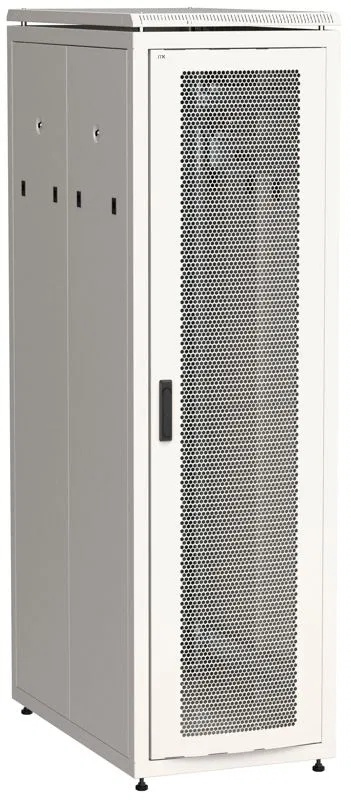 Шкаф сетевой LINEA N 33U 800х1000мм перфорир. передн. дверь; задн. перфорир. сер. ITK LN35-33U81-PP