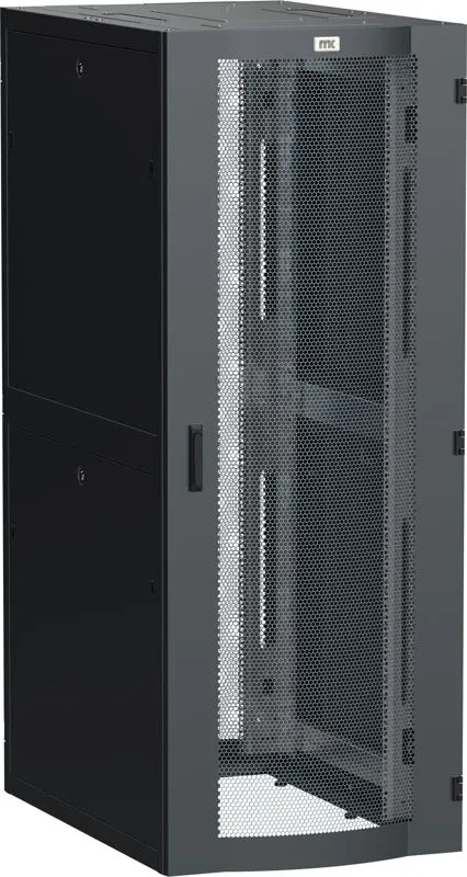 Шкаф серверный LINEA S 19дюйм 42U 800х1000мм перфорир. двери черн. ITK LS05-42U81-2PP
