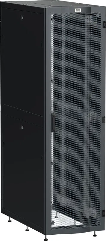 Шкаф серверный LINEA S 19дюйм 48U 600х1000мм перфорир. двери черн. ITK LS05-48U61-2PP