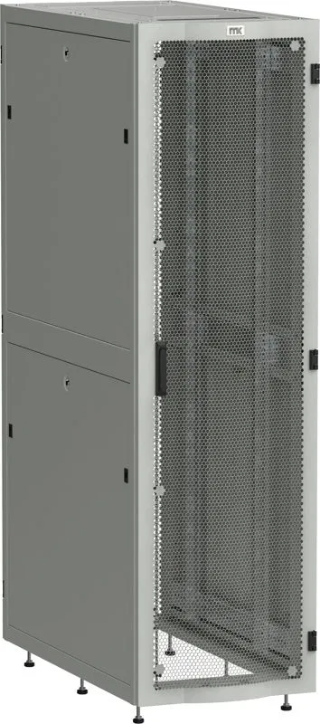 Шкаф серверный LINEA S 19дюйм 24U 600х1000мм перфорир. двери сер. ITK LS35-24U61-2PP