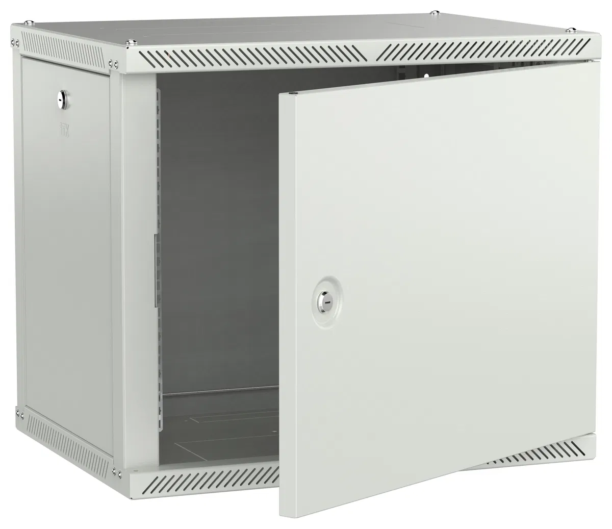 ITK LINEA W Шкаф настенный 9U 600х450мм дверь металл серый 2.0 LWR3-09U64-MF-2
