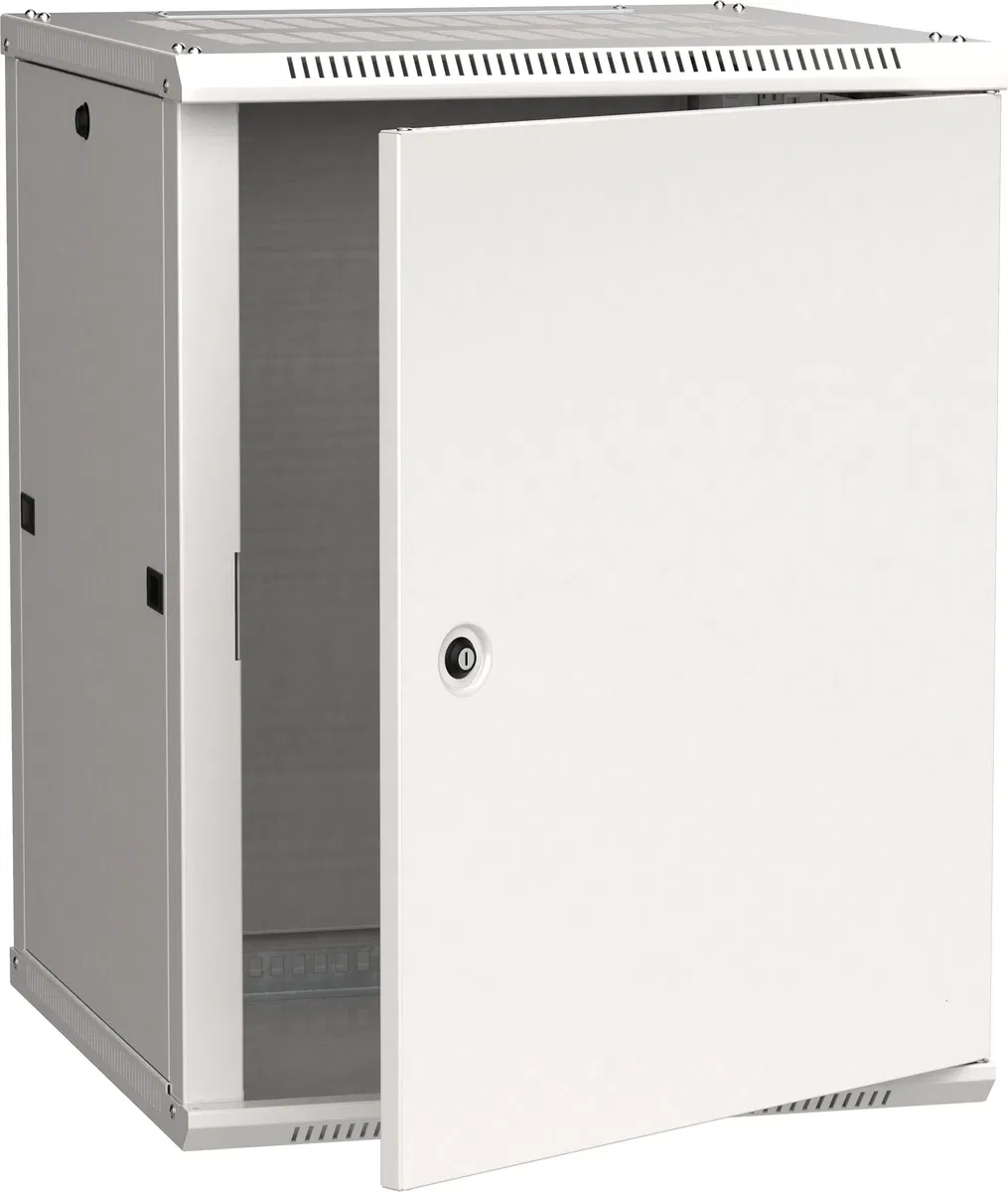 ITK Шкаф LINEA W 15U 600х600мм дверь металл серый RAL7035 LWR3-15U66-MF