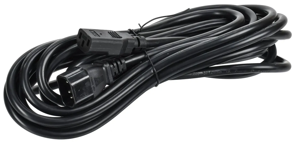 ITK Кабель электропитания PDU 3х1,5 5М с разъёмами С13-C14 PC-C13C14-5M ITK