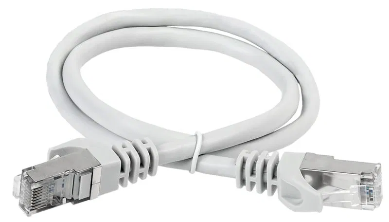 Патч-корд кат.6A S/FTP LSZH 2м сер. ITK PC01-C6ASL-2M