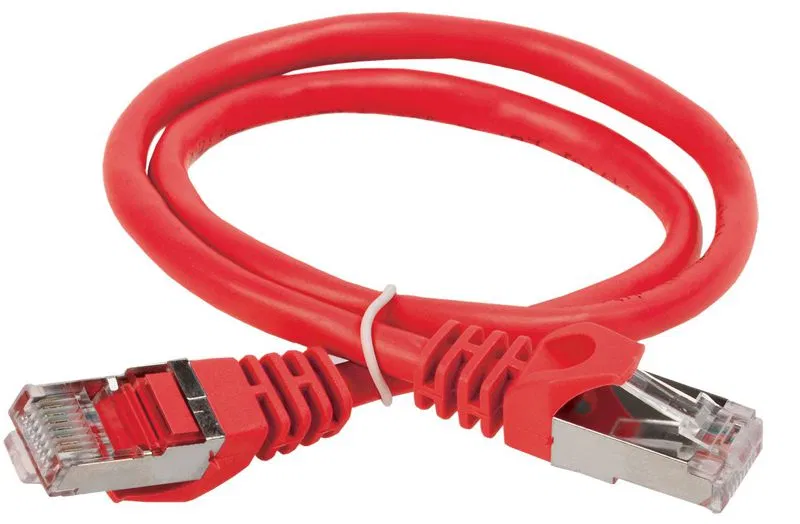 Патч-корд кат.5E FTP 0.5м красн. ITK PC04-C5EF-05M