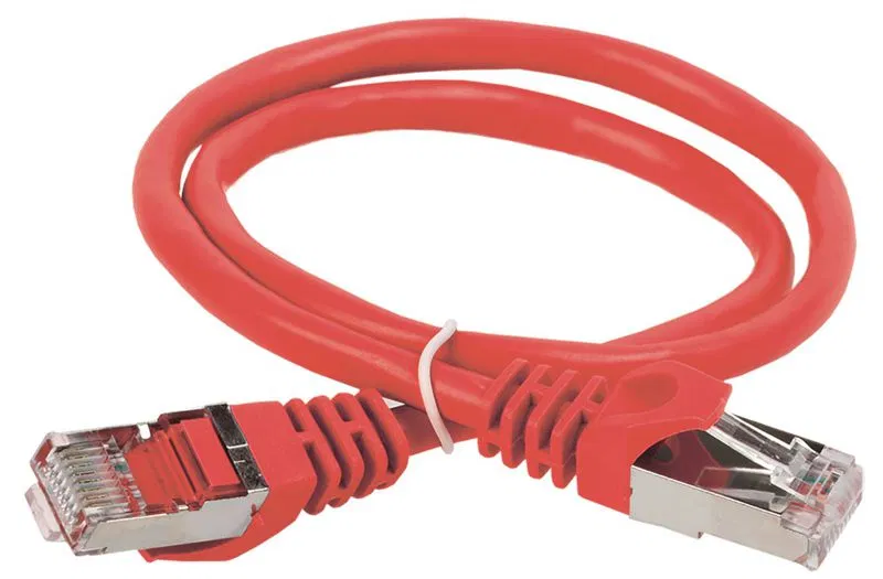 Патч-корд кат.5E FTP 1м красн. ITK PC04-C5EF-1M