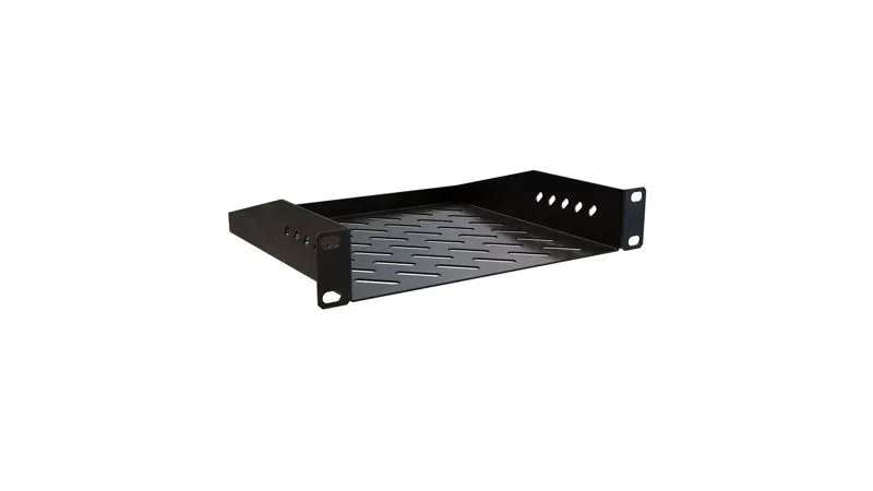 Полка консольная 1U 200мм шкаф LINEA WS черн. ITK RS105-200P-LWS