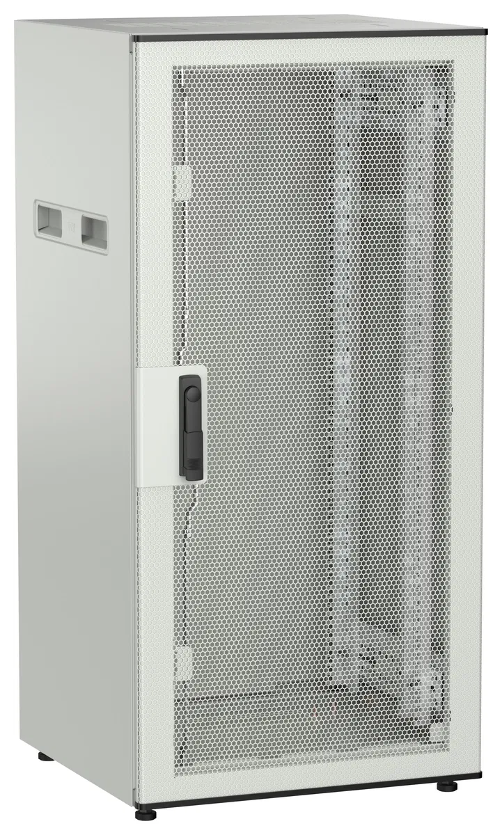 ITK UNITBOX N Шкаф сетевой 19" напольный 24U 600х600мм перфорированная передняя дверь серый UBN35-24U66-P