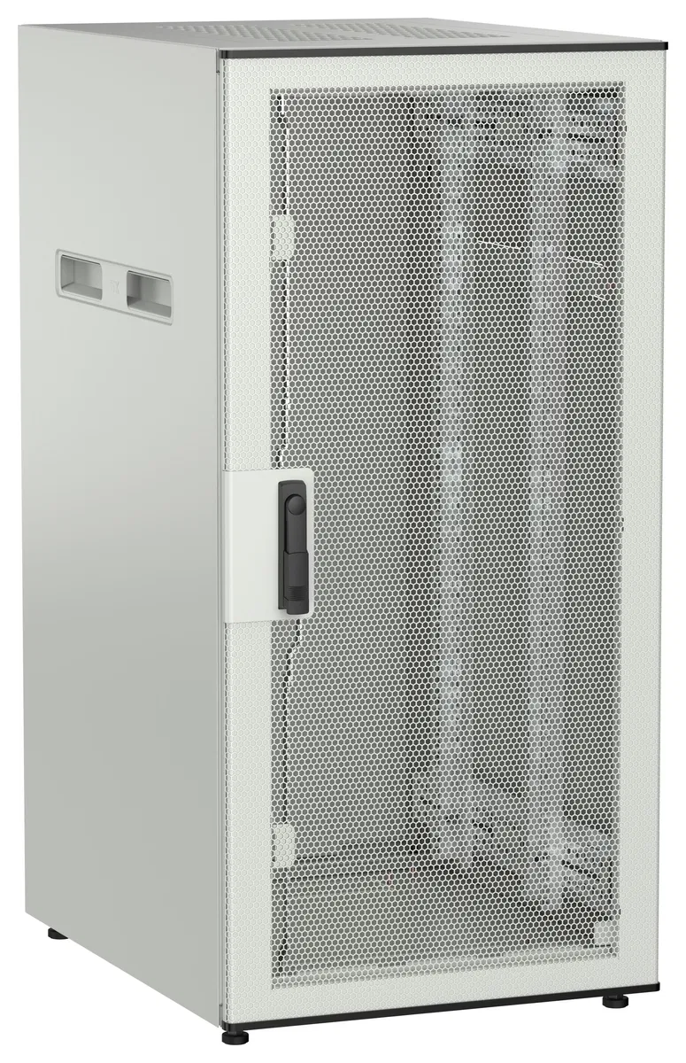 ITK UNITBOX N Шкаф сетевой 19" напольный 24U 600х800мм перфорированная передняя дверь серый UBN35-24U68-P
