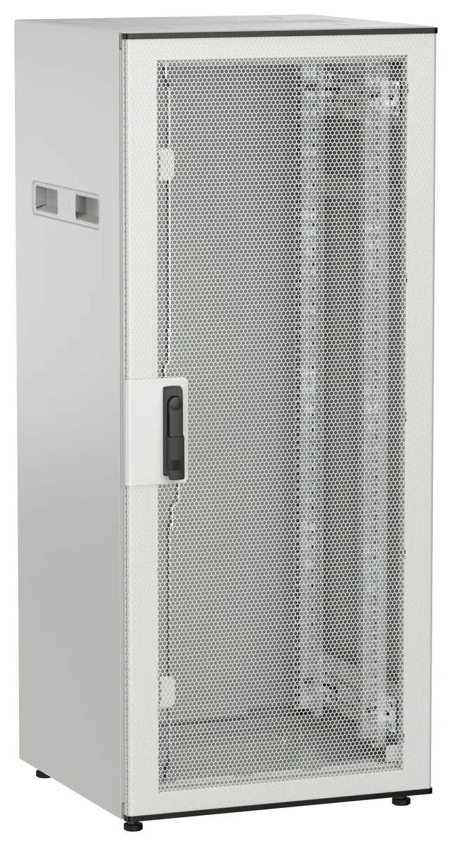 ITK UNITBOX N Шкаф сетевой 19" напольный 28U 600х600мм перфорированная передняя дверь серый UBN35-28U66-P