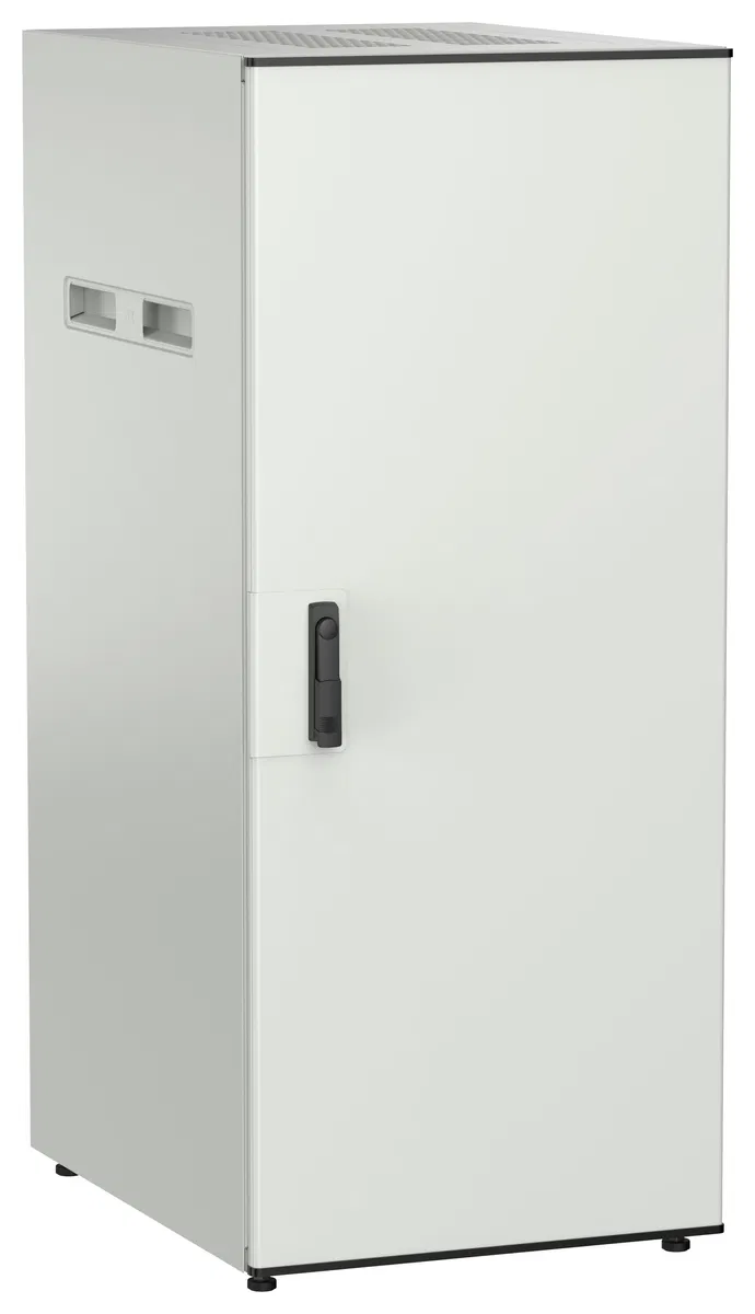 ITK UNITBOX N Шкаф сетевой 19" напольный 28U 600х800мм металлическая передняя дверь серый UBN35-28U68-M
