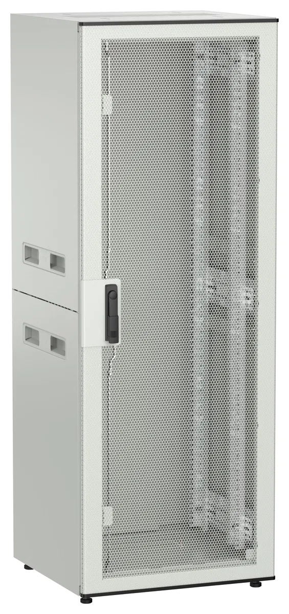 ITK UNITBOX N Шкаф сетевой 19" напольный 33U 600х600мм перфорированная передняя дверь серый UBN35-33U66-P