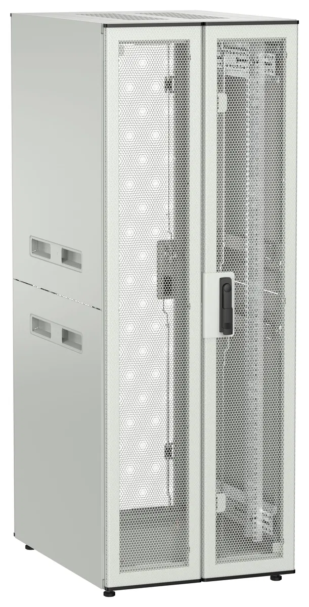 ITK UNITBOX N Шкаф сетевой 19" напольный 33U 600х800мм двери перфорированная металлическая двустворчатая перфорированная серый UBN35-33U68-2PP