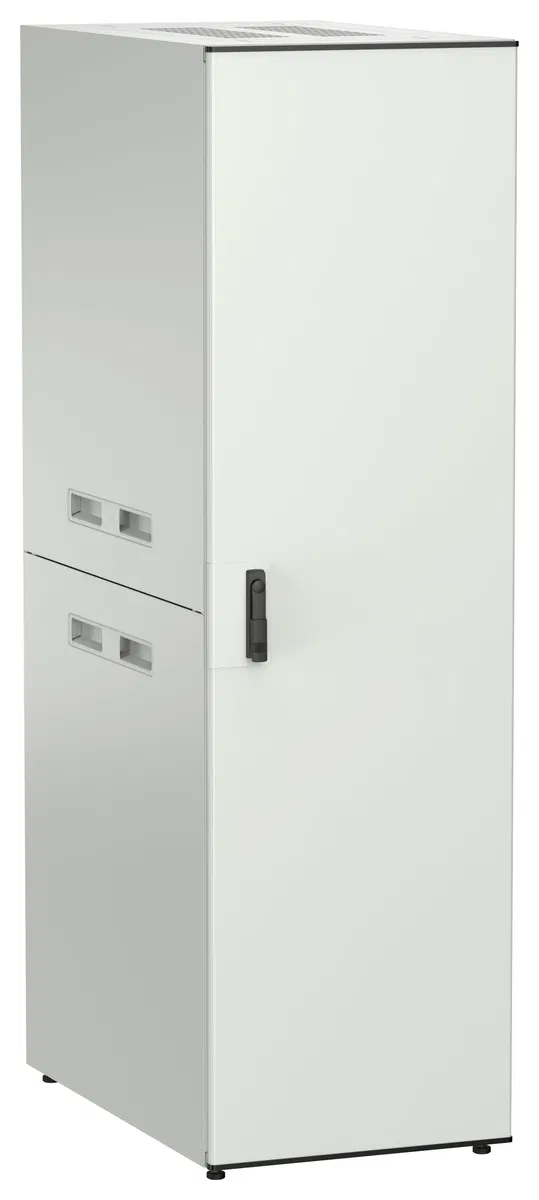 ITK UNITBOX N Шкаф сетевой 19" напольный 42U 600х1000мм металлическая передняя дверь серый UBN35-42U61-M
