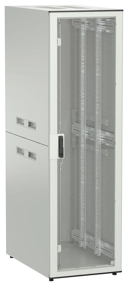 ITK UNITBOX N Шкаф сетевой 19" напольный 42U 600х1000мм перфорированная передняя дверь серый UBN35-42U61-P