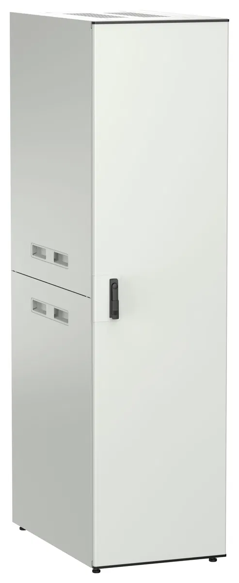 ITK UNITBOX N Шкаф сетевой 19" напольный 47U 600х1000мм металлическая передняя дверь серый UBN35-47U61-M