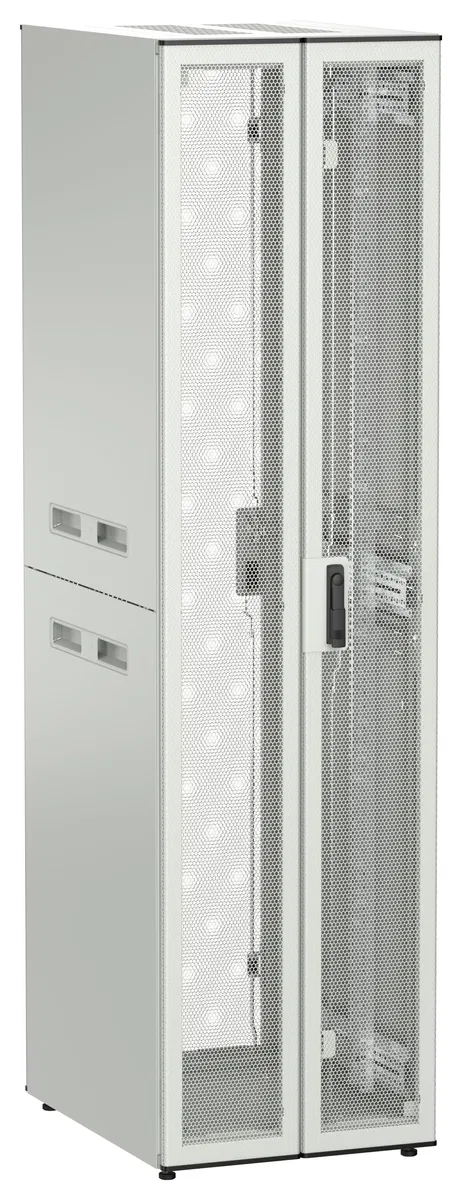 ITK UNITBOX N Шкаф сетевой 19" напольный 47U 600х800мм двери перфорированная металлическая двустворчатая перфорированная серый UBN35-47U68-2PP