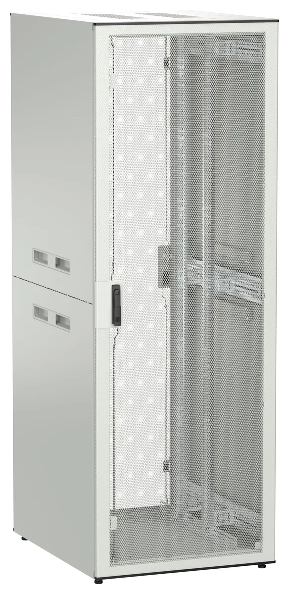 ITK UNITBOX N Шкаф сетевой 19" напольный 47U 800х1000мм перфорированная передняя дверь задняя перфорированная серый UBN35-47U81-PP