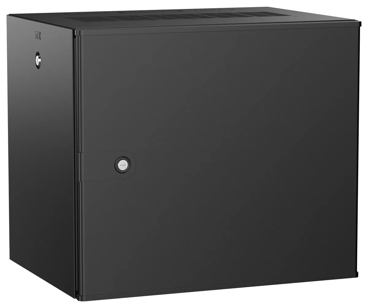 ITK UNITBOX W Шкаф настенный 9U 600х450мм дверь металлическая черный UBW05-09U64-M