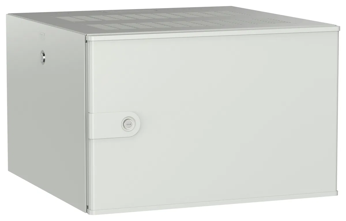 ITK UNITBOX W Шкаф настенный 6U 600х600мм дверь металлическая серый UBW35-06U66-M