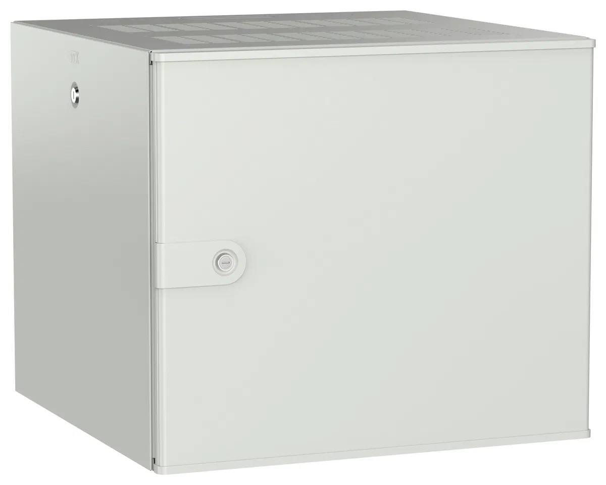 ITK UNITBOX W Шкаф настенный 9U 600х600мм дверь металлическая серый UBW35-09U66-M