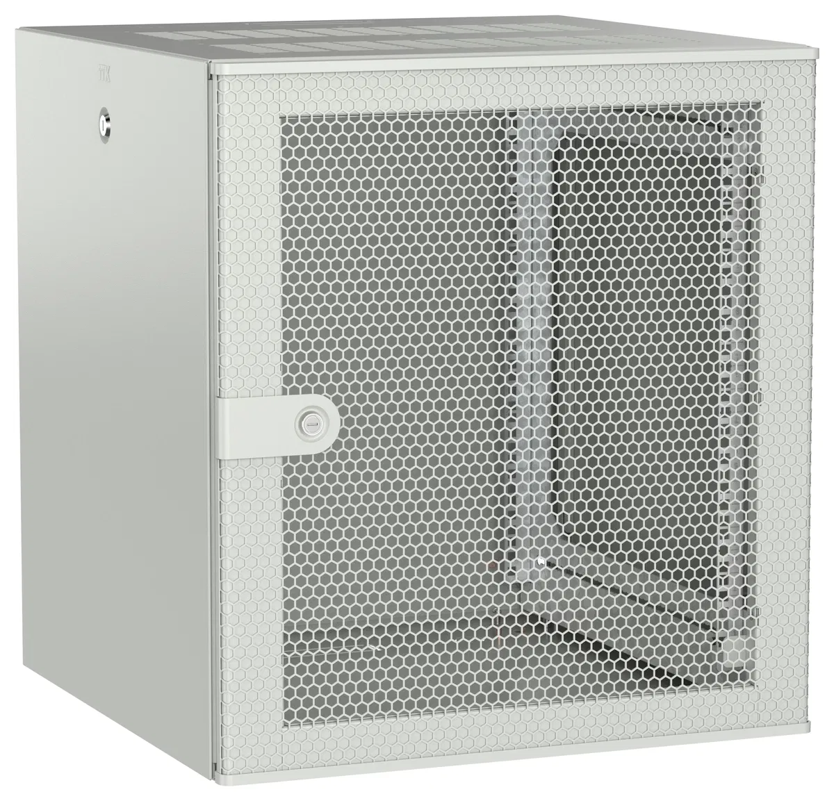 ITK UNITBOX W Шкаф настенный 12U 600х600мм дверь перфорированная серый UBW35-12U66-P