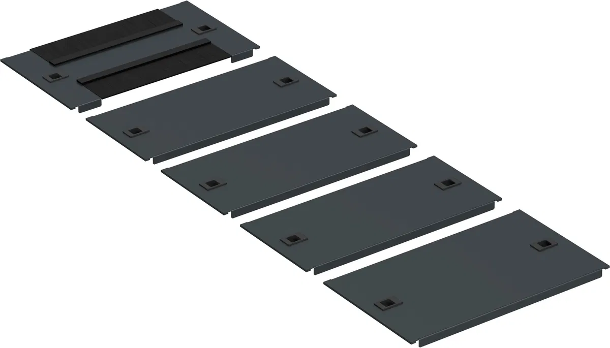 ITK by ZPAS Панель основания шкафа 600х1200мм черная РФ ZP-BP05-600-1200-R