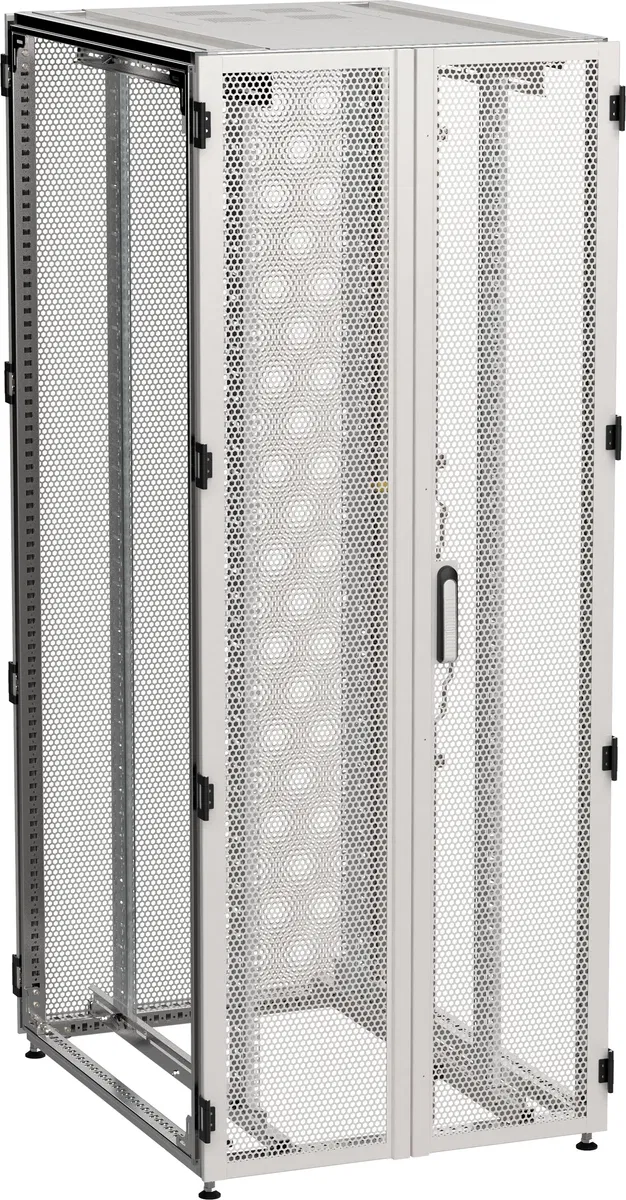 ITK by ZPAS Server cabinet 19" 42U 800x1200 double perforated doors grey RF ZP35-42U-0812-P2P-R