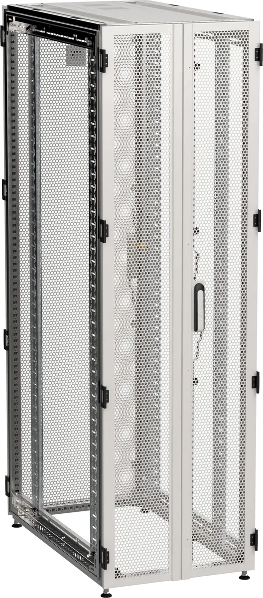 ITK by ZPAS Шкаф серверный 19" 47U 600х1200 двухстворчатые перфорированные двери серый РФ ZP35-47U-0612-P2P-R