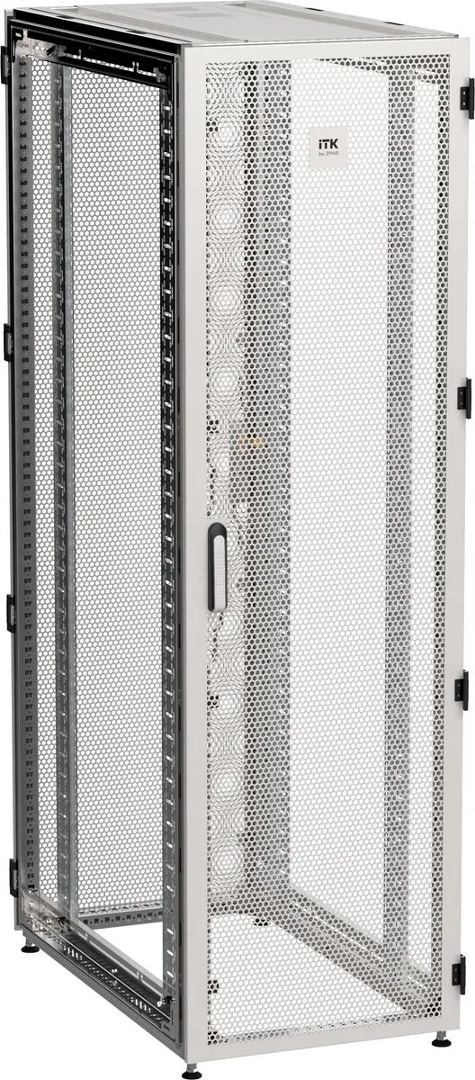 ITK by ZPAS Шкаф серверный 19" 47U 600х1200 одностворчатые перфорированные двери серый РФ ZP35-47U-0612-PP-R