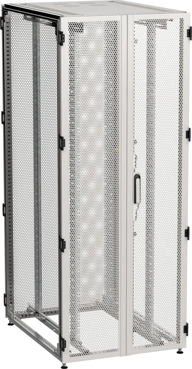 ITK by ZPAS Шкаф серверный 19" 47U 800х1200 двухстворчатые перфорированные двери серый РФ
