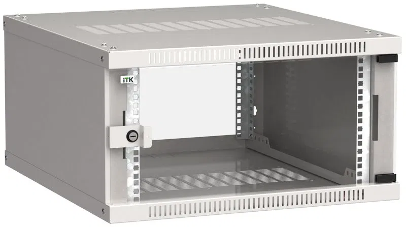 LINEA WE 6U 600x650mm 玻璃门机柜 ITK LWE3-06U67-GF