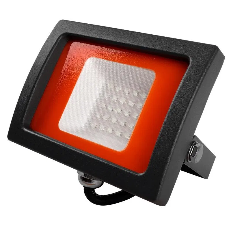 LED投光灯 PFL-SC Red 20W IP65 190-260V 钢化玻璃 JazzWay 5010499