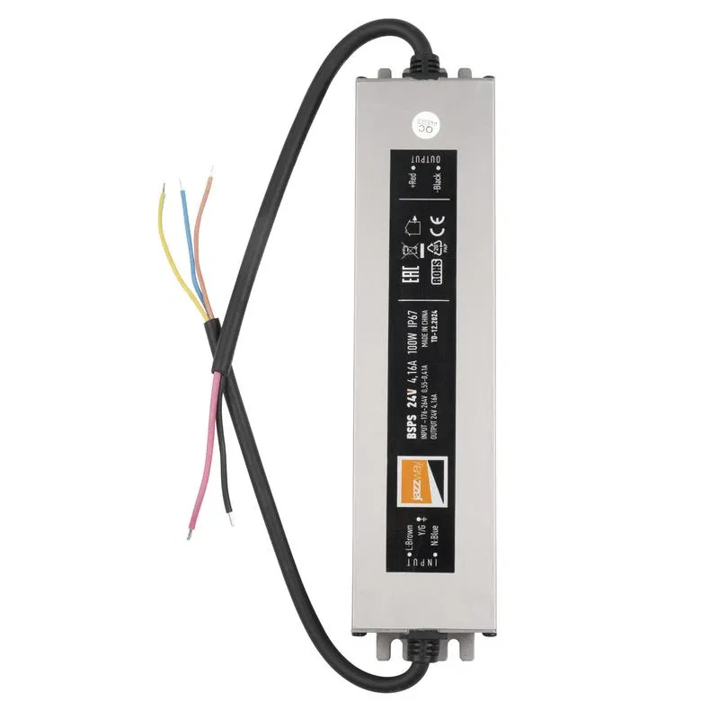 LED灯带电源 100W 4.16A 24V IP67 BSPS 防水金属 Pro JazzWay 5015579