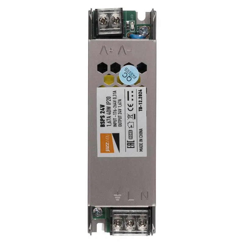 LED灯带电源 40W 1.67A 24V IP20 BSPS 金属 Pro JazzWay 5018471
