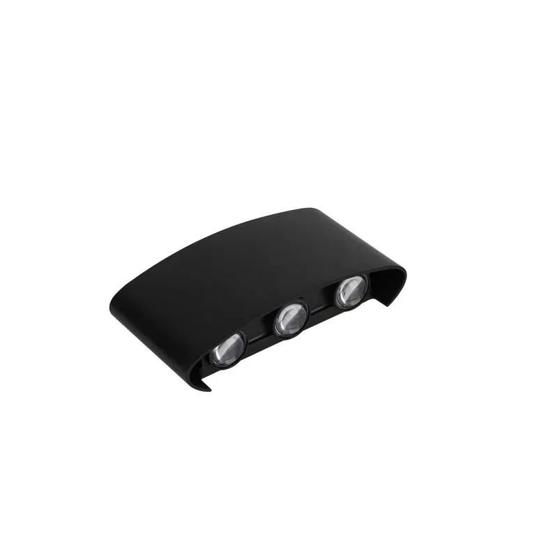 建筑 LED 灯 PWL-80160 6W 4000K BL IP54 外墙灯 黑色 JazzWay 5039858